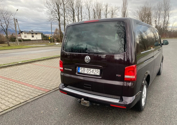 Volkswagen Multivan cena 125000 przebieg: 127500, rok produkcji 2015 z Biała małe 232